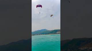 Adventurous Parasailing in Switzerland shorts [upl. by Calista]