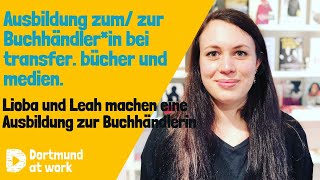 Ausbildung zum zur Buchhändlerin bei transfer bücher und medien [upl. by Eidroj]