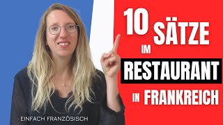 🇨🇵 10 Sprachtipps für Französische Restaurant [upl. by Janith]