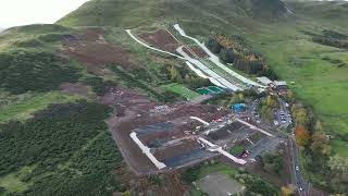 Aerial Drone Destination HillEnd  Construction Site [upl. by Rimhsak]