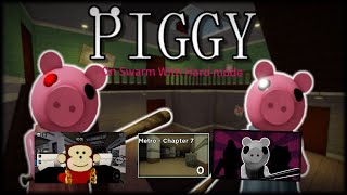 PIGGY BOOK 1 CHAPTER 7 ON SWARM Hard Mode [upl. by Erodoeht]