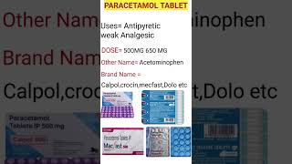 Paracetamol tablet uses in hindi [upl. by Alguire]