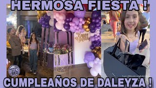 LARRY Y KENIA CELEBRAN EL CUMPLEAÑOS DE DALEYZA CON UNA GRAN FIESTA NOTICIAS DE LA RED [upl. by Yug]