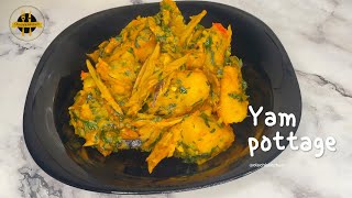 How to make Pottage  Porridge Yam with Ugba and Vegetable [upl. by Crysta161]