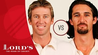 Glenn McGrath vs Jason Gillespie  Whos The Greatest [upl. by Arlee]