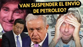 🤬 ARGENTINO SE ENOJO con milei porque se niega a pagar la deuda a mexico Y china [upl. by Akinod]