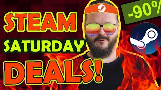 Steam SATURDAY Sale So MANY Deals 20 Awesome Games [upl. by Girand]