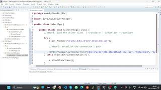 JDBC  Java Database Connectivity [upl. by Obnukotalo]