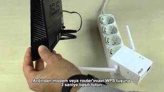 ASUS Menzil Arttırıcılar  WPS Tuşu ile Kolay Kurulum  ASUS [upl. by Azyl451]