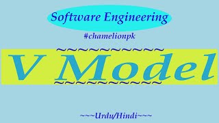 Lecture8 V Model  Software Engineering Process Model [upl. by Noiraa]