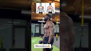 Most Effective Shoulder Workout🔥  Save it💪🏾 shoulderworkout shortsfeed youtubeshorts [upl. by Antonella45]