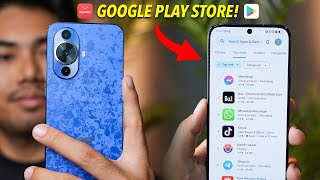 Smartphone HUAWEI Dah Ada Google Play Store 😱 [upl. by Annuhsal]