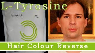 BOOST HAIR COLOUR amp REDUCE GREYS WITH LTYROSINE BACKED BY SCIENCE [upl. by Olive]