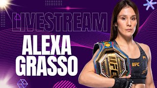 LIVE  Alexa Grasso UFC 306 media scrum [upl. by Milewski972]