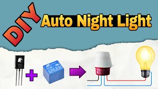 diy auto night light using D882 [upl. by Erlond481]