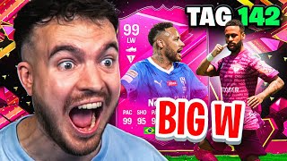 BIG W im ersten FUTTIES PACK OPENING WAS ERREICHT man in EA FC 24 ohne FC POINTS TAG 142 🥼🧐🧪 [upl. by Naerda]