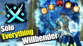 Guild Wars 2 Solo Open World Willbender Build  Solo Condi Willbender [upl. by Ahsilet]