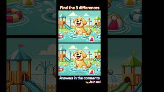 Start Today’s Puzzle for Brain Health spotthedifference brainteasers youtube shortsfeed [upl. by Ecnaled]