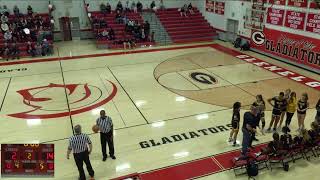 Glenelg High School vs Mt Hebron High School Womens JV Basketball [upl. by Yatnod]