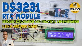 DS3231 RTC Module and STM32  cubeide  I2CLCD [upl. by Manson]