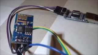 ESP8266 and DS18B20 as Web enabled thermometer [upl. by Kaete18]