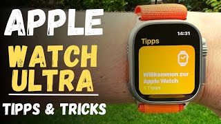 Apple Watch Ultra Tipps und Tricks [upl. by Asihtal]