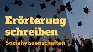 Erörterung in SoWi schreiben 👩🏼‍💼 Wie geht das Was muss man beachten Abitur Vorbereitung ✅ [upl. by Raila190]