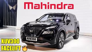 XUV300 Facelift 2023 🔥 Mahindra XUV300 Facelift 2024 😍 All Details [upl. by Anaihsat]