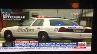 CNN Update  Tensas Parish Louisiana Bank Standoff [upl. by Katlin]