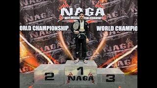 NAGA World JiuJitsu Championship  Zain Highlights [upl. by Irab155]