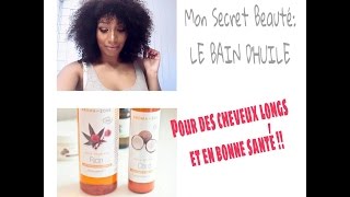 MON SECRET POUR DES CHEVEUX LONGS  DEMO BAIN DHUILE QUI BOOSTE LA POUSSE ❤︎ Misscomoriabeauty [upl. by Sonafets]