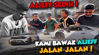 ALIEFF BERSEDIH GTTB HIBURKAN ALIEFF BAWAK JALAN JALAN [upl. by Attevroc]