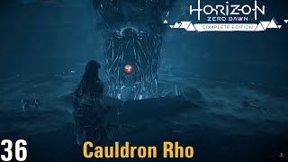 Cauldron Rho  Horizon Zero Dawn Complete Edition Walkthrough Part 36 [upl. by Vikki]