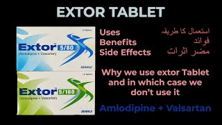 EXTOR Tablet use  Side Effects  Contraindication  Ezzz Medicine [upl. by Elrahc]