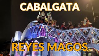 Cabalgata Reyes Magos Madrid Barajas  4K [upl. by Gisser]