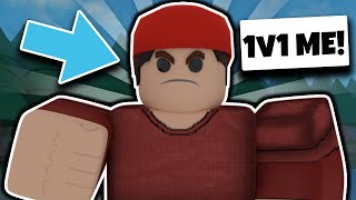 I Met a TOXIC KID So I 1v1d him Roblox Arsenal [upl. by Poppy938]