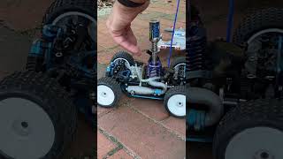 Start LRP Nitro Shark 118 RC Nitro Buggy [upl. by Reeve]