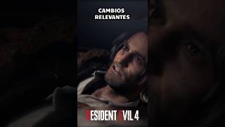 Cambios Relevantes  Resident Evil 4 Remake ps5 shorts [upl. by Boarer691]