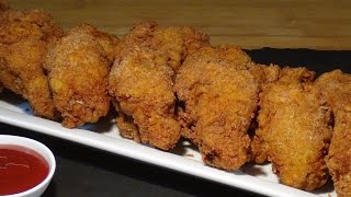 Receta Pollo frito crujiente al estilo americano  Pollo rebozado Loli Dominguez [upl. by Wong]