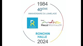 Cérémonie des 40 ans du jumelage entre Ronchin et Halle [upl. by Lolly528]