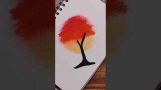 Tree drawing easy and beautiful mocartoons creativehacks drawing youtubeshorts shorts reels [upl. by Nonohcle]