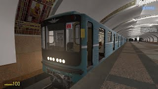 🚇 Metrostroi Timelapse 1 ▶️ 81718 TISU [upl. by Riem65]