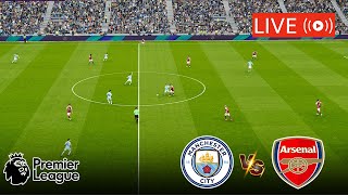 🔴LIVE MAN CITY VS ARSENAL LIVE STREAMING FULL MATCH  EPL LIVE MATCH TODAY [upl. by Ahsiekal245]