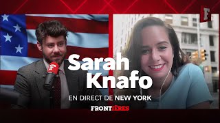 Sarah Knafo en direct de New York  La France d’abord [upl. by Desta]