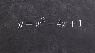 Graphing a quadratic function in standard form [upl. by Tarryn]