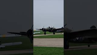 Bristol Blenheim taxiing at Duxfords Remembrance Day [upl. by Disario]