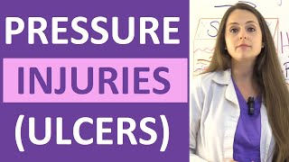 Pressure Ulcers Injuries Stages Prevention Assessment  Stage 1 2 3 4 Unstageable NCLEX [upl. by Viking]