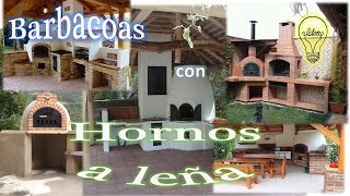 Ideas Barbacoas con horno de leña [upl. by Nuahs]