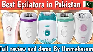 Braun epilator vs Philips epilator vs VGR epilator  Best epilator for women  affordable epilator [upl. by Hyland]