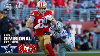 Dallas Cowboys vs San Francisco 49ers  NFL playoffs 2023  NFL Highlights Resumen en español [upl. by Mann]